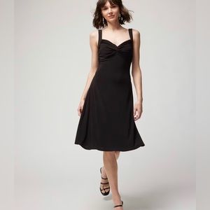 Matte Jersey Sweetheart Twist Front Dress Size 10